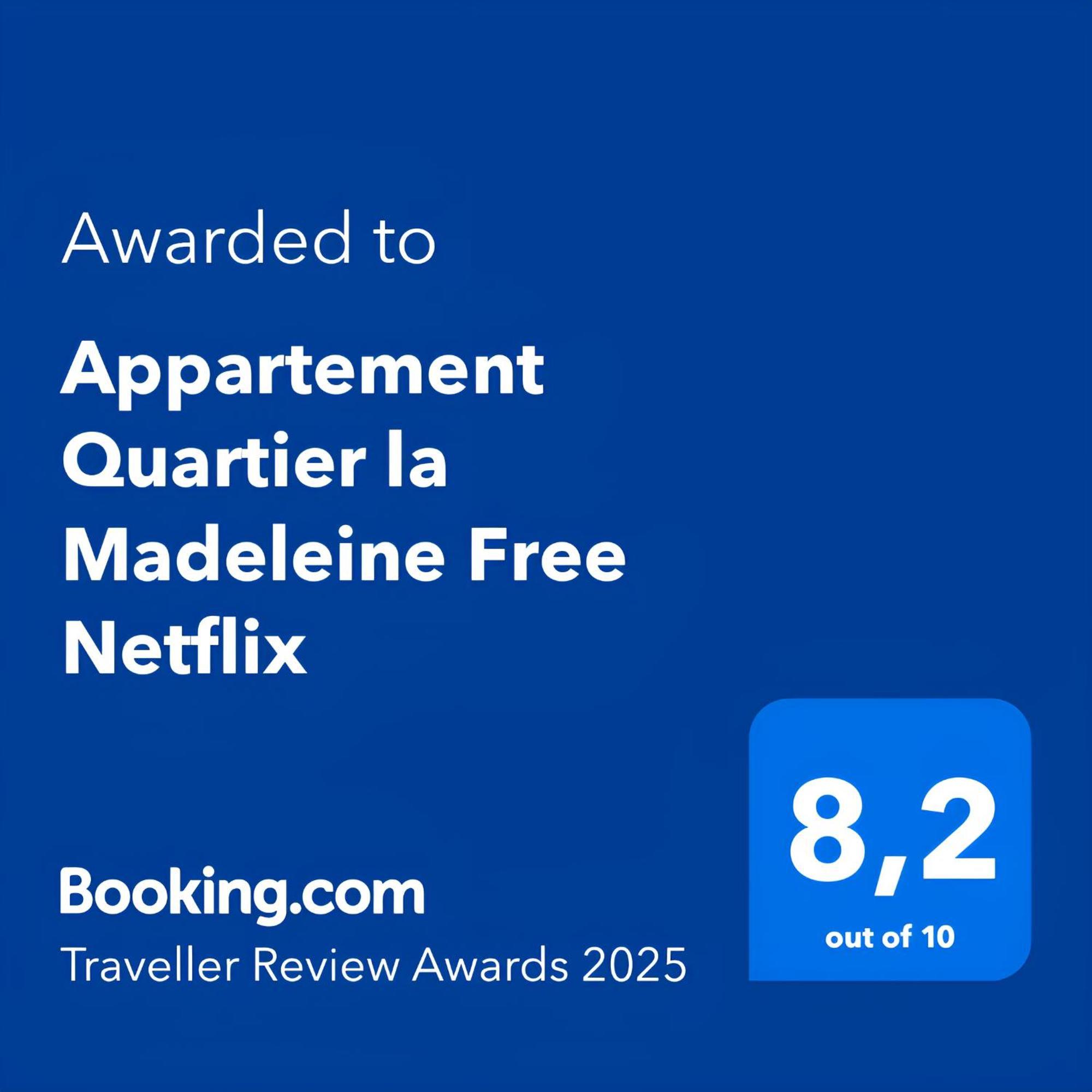 Appartement Quartier La Madeleine Free Netflix Paris Exterior photo